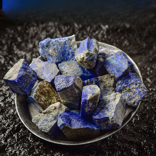 Natural crystal rough lapis lazuli