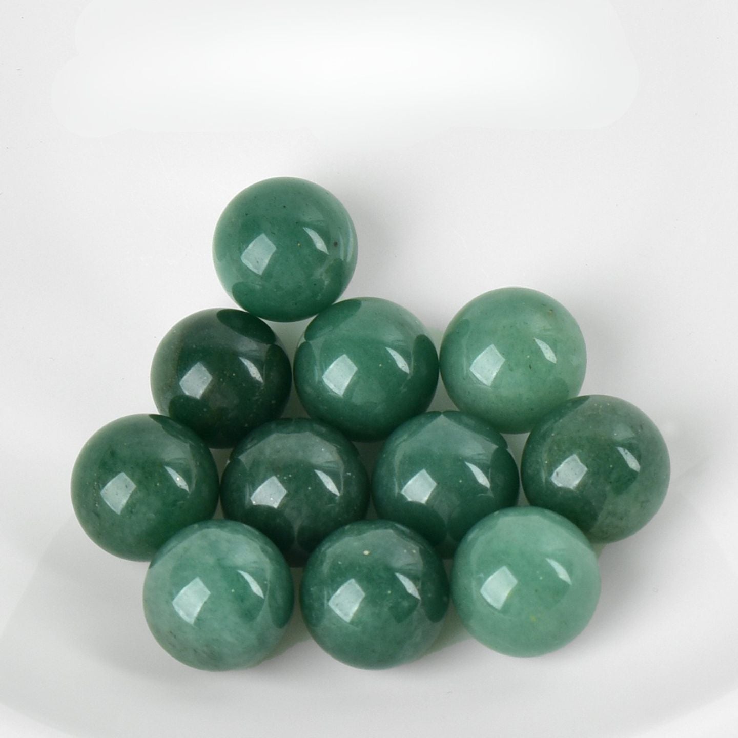 Natural Green Dongling Jade Ball