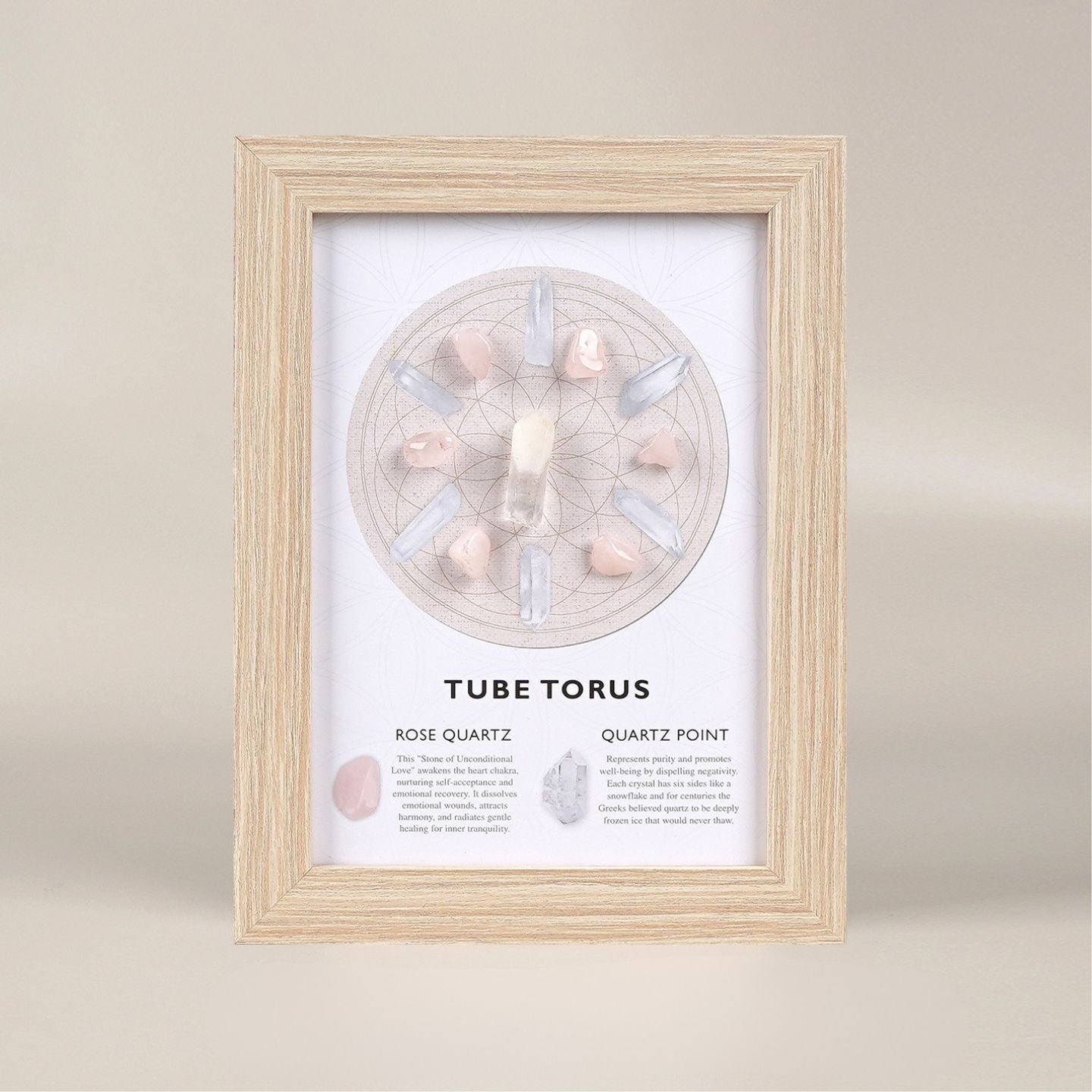 Natural Crystal Picture Frame