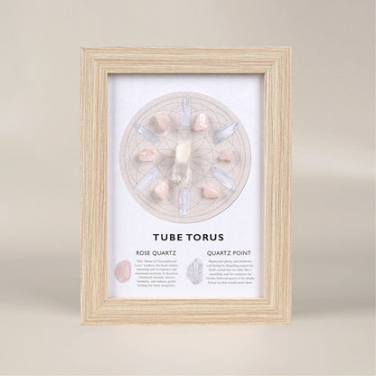 Natural Crystal Picture Frame