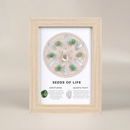 Natural Crystal Picture Frame