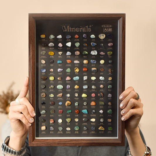 Natural Crystal Rough Stone Picture Frame