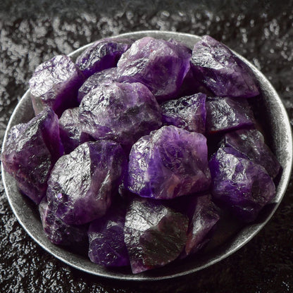 Deep Amethyst Natural Fossilized Ore