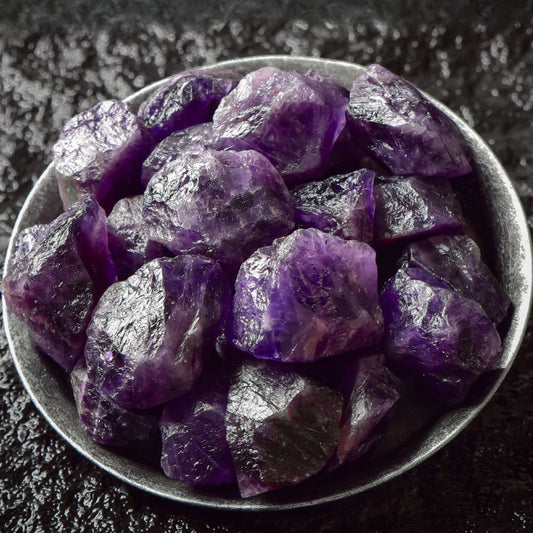 Deep Amethyst Natural Fossilized Ore