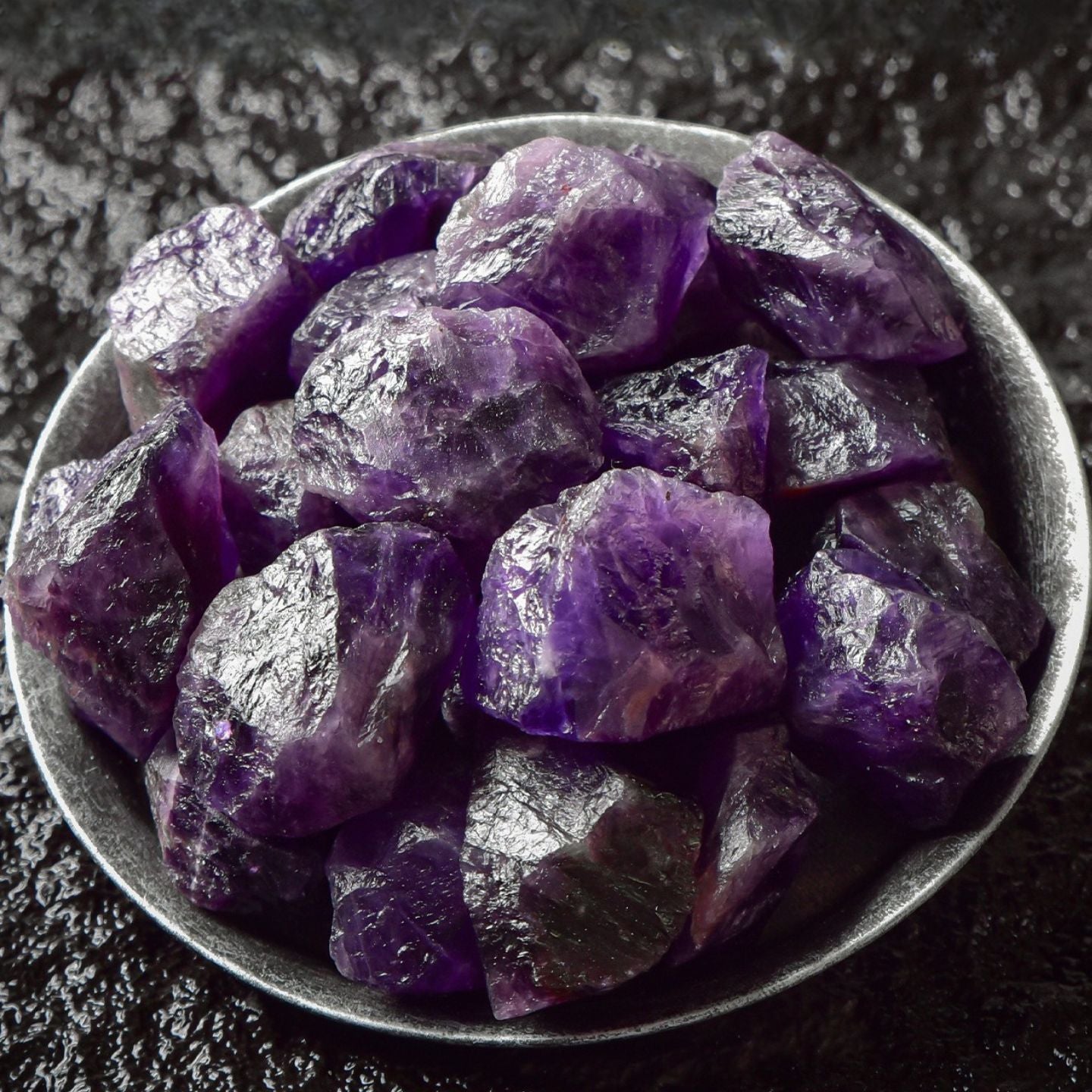 Deep Amethyst Natural Fossilized Ore